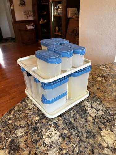 Vintage tupperware spice - vintage, rack