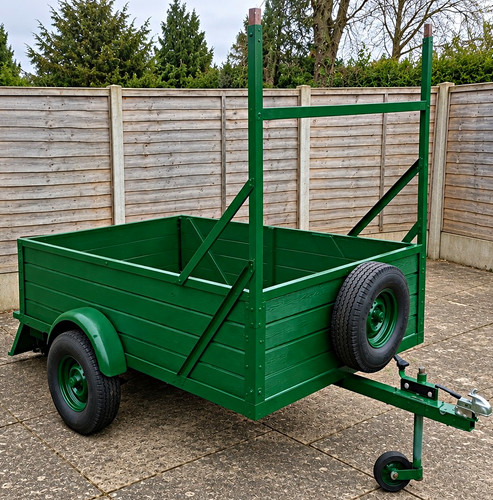 Single axle flatbed bumper - single,