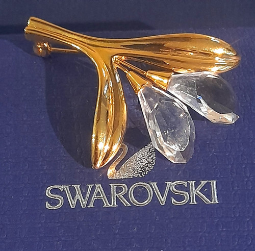 Genuine swarovski gold tone - swarovski,