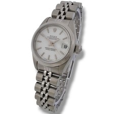 Rolex Datejust Lady 69160 Steel 26mm White Dial Automatic Watch Year 1987 Box