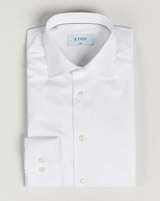 ETON White Slim Fit Dress
