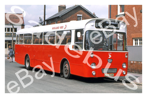 Bus photograph midland red - midland,