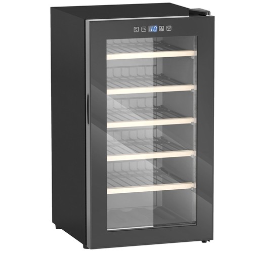 Homcom wine cooler fridge with - homcom,
