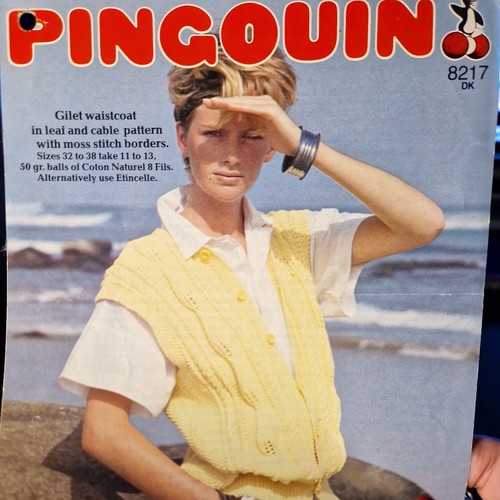 Vtg pingouin knitting - vtg, pattern