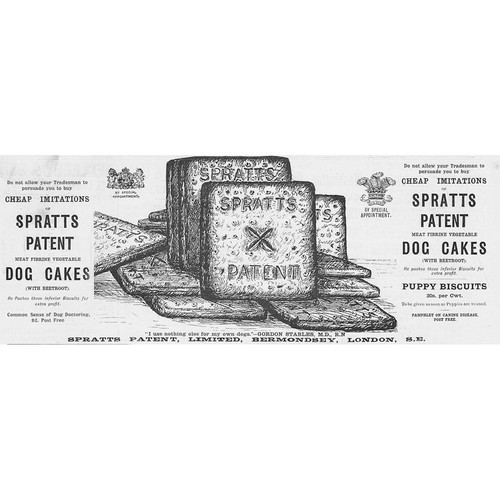 Spratt dog cakes victorian - dog,