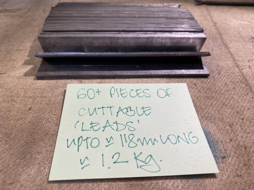 Pieces 1mm thick - of,
