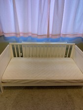 John Lewis Alex Cot Bed White