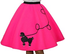 7 PC ADULT NEON PINK 50's