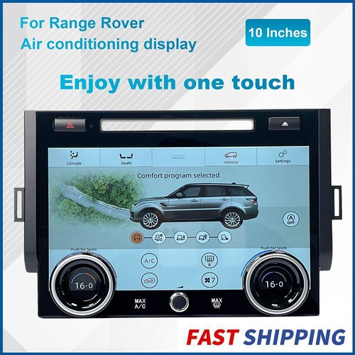 Touch screen control - a/c, panel