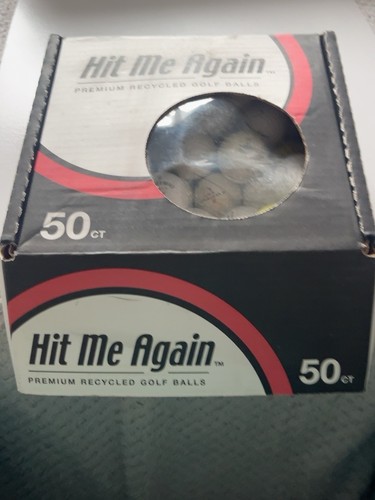 Mixed used golf balls - 50,