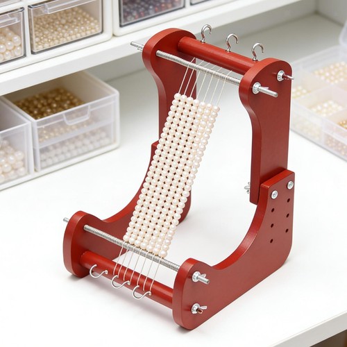 Adjustable bead loom hobby - adjustable,