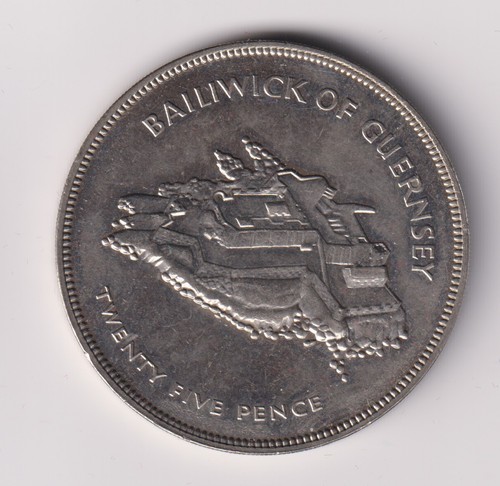 Guernsey proof crown - guernsey,