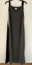 Jigsaw Satin Stripe Maxi Dress, Grey, Medium NWOT - never worn