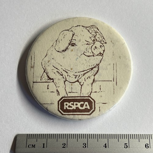 Vintage collectible pin badge - collectible,