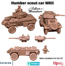 WW2 British Humber Scout Car