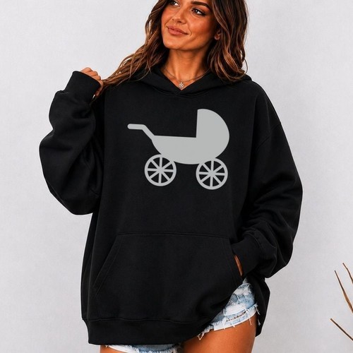 Baby carriage silhouette - baby,