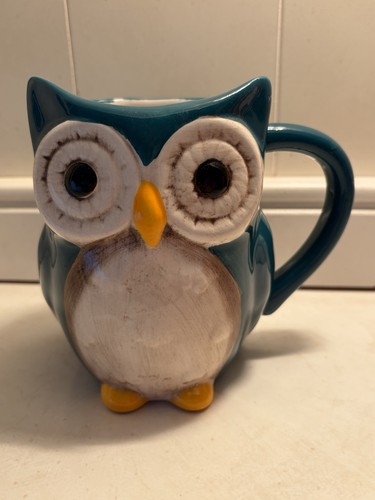 Owl ceramic coffee - owl, cup