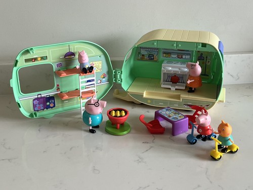 Peppa pig caravan - peppa, push