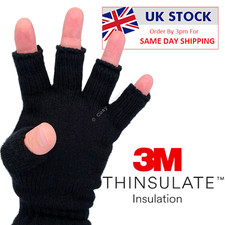 Black Thermal Knitted 3M