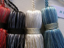 Ensemble Key Tassels - decorative trimming cushions and curtains trinket boxes