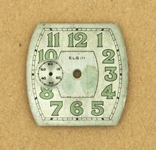 Vintage Unusual Elgin Barrel