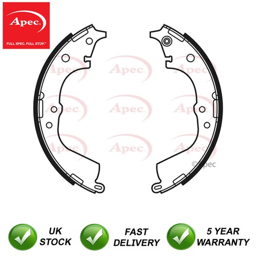 Brake shoes set rear - rear, apec