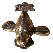 Vintage Brass Butterfly Koi