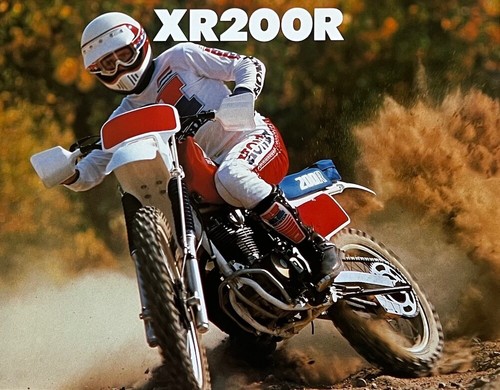 1986 honda xr200r page - xr200r, 4-page