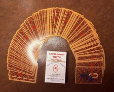 New Thoth Tarot Deck Small Edition 80 Cards 3 Magician Aleister Crowley magik
