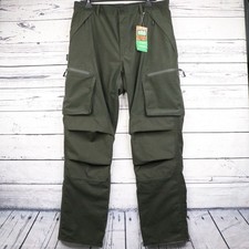 Ridgeline Waterproof Cargo Trousers Mens XL Pintail Explorer Walking Khaki Green