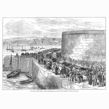 SCILLY ISLES Funeral of