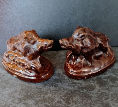 Two antique french - french, wild
