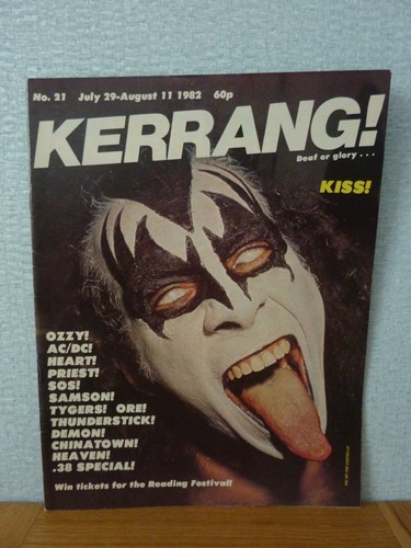 Kerrang magazine issue 21 - kerrang, ~
