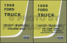 1968 Ford Truck Shop Manual