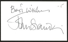 John Standing signed autograph