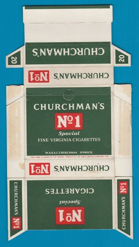 Old empty cigarette packet - old,