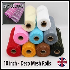 Deco Mesh Rolls 10"x9m Roll