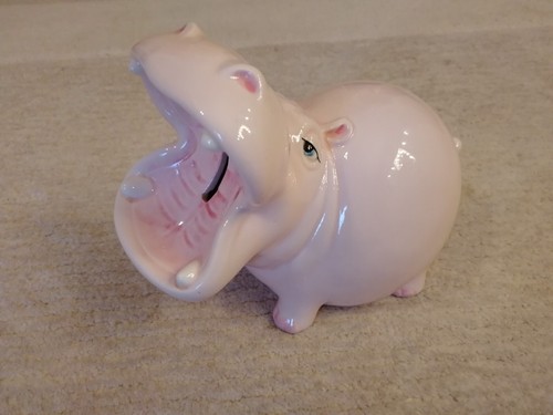 Fitz and floyd hippo - and,