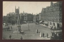 Northants PETERBOROUGH Market Place Tram early PPC