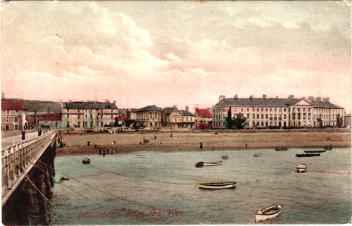 Beaumaris from the pier - beaumaris,