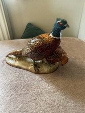 Beswick Pheasant Figure Group #2078 with Gloss Finish 1966-1975