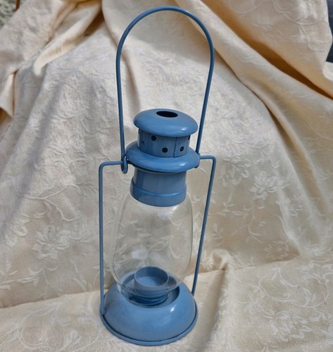 Metal lantern candle holder - candle,