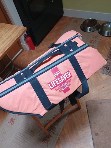 Dog life jacket with - life, handle