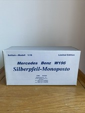 CMC MB Mercedes-Benz W196 F1 SilverArrow Silberpfeil 1:18 Fangio World Champion