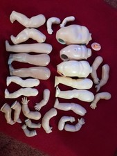 Vintage 1940s/50s doll parts
