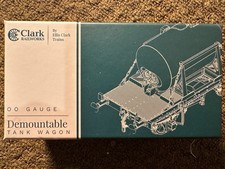 C3024 Clark Rail Works OO Gauge Demountable Tank Wagon British Railways