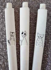 Chunky Cat Gel Pens - Pack of