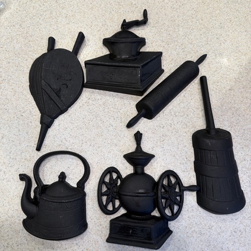 Vtg kitchen black sexton - black,
