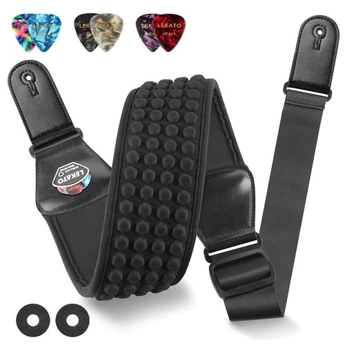 Lekato guitar strap adjustable - lekato,