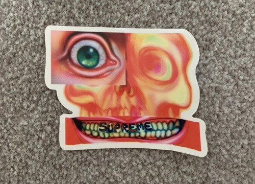 Supreme fw21 face sticker - fw21,
